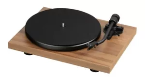 MUSIC HALL MMF Mark 1 Walnut Belt-Drive Turntable w/Cartridge AUTHORIZED-DEALER - Picture 1 of 2