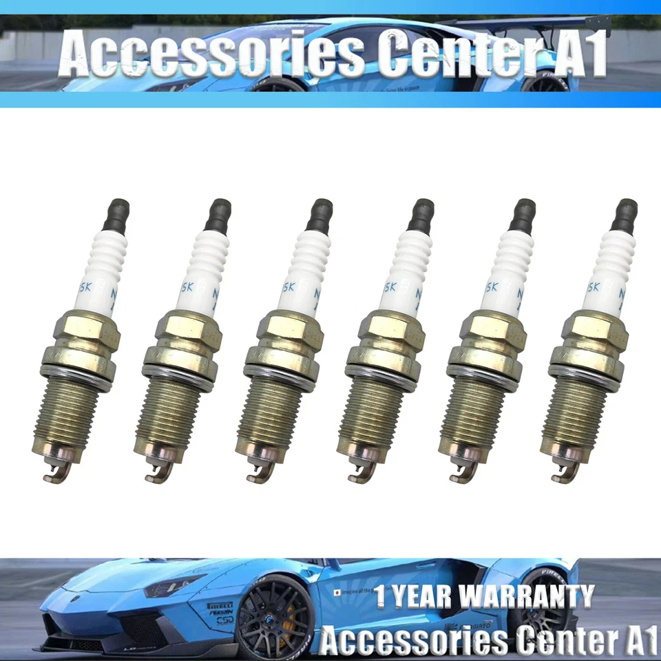 6pcs Iridium Power Spark Plugs OEM 3297 For Toyota Camry RAV4 Avalon 90919-01210 Foto 1 de 4