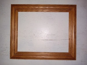 Vintage Wooden Ornate Brown Picture Frame 8x10 - Picture 1 of 6