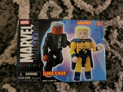 Figura de acción Diamond Select Luke Cage & Sentry nueva en caja 2006 Foto 1 de 3