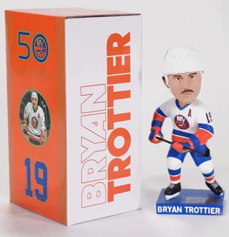 NHL New York Islanders Bryan Trottier Bobblehead Coca-Cola UBS Arena Cover