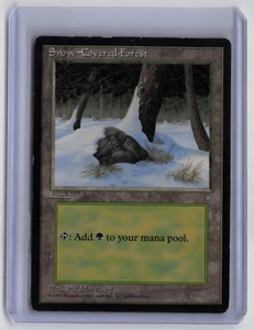 Snow Covered Forest Ice Age MTG Card MP - Picture 1 of 2