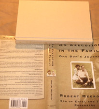 Author Signed An Execution In The Family  Ethel Julius Rosenberg Robert Meeropol