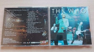 THE WHO – ‘’LIVE AT THE ROYAL ALBERT HALL’’ – GERMANY PROMO 2CD ALBUM.  - Picture 1 of 3