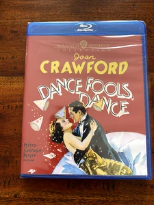 Joan Crawford Dance Fools Dance Blu-Ray Disc NEW Sealed - Picture 1 of 2