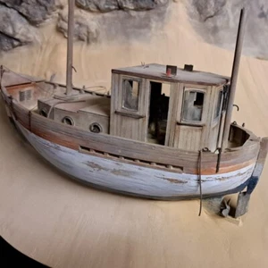 Segelschiff 1:35 Bausatz aus Holz - Laser Cut + 3D Druck Miniaturen zum basteln - Bild 1 von 19