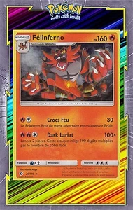 Félinferno Holo Deck Promo -SL01:Soleil et Lune- 26/149 - Carte Pokemon Neuve FR - Picture 1 of 1