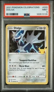 Pokémon 2021 Celebrations "DIALGA" #020 Holo Rare PSA 9 - Bild 1 von 2