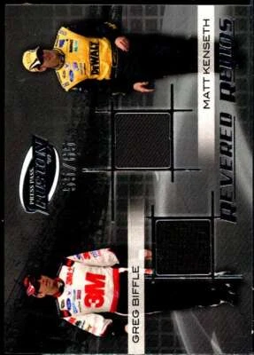 Greg Biffle/Matt Kenseth 2009 Press Pass Fusion Revered Relics Silver #RRGBMK  - Image 1 of 2