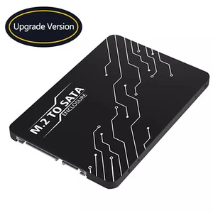 M.2 Adapter to 2.5 SATA 3.0 Enclosure B  M Key Based NGFF SSD 2230 2242 2260 - Afbeelding 1 van 8