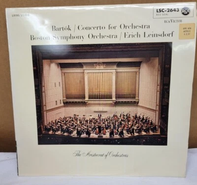 Original 1964 "Bela Bartok: Concerto For Orchestra"  import LP- RCA Red Seal NM+ - Image 1 of 4