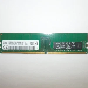 SK Hynix 32GB 2Rx8 PC4-3200AA Server Memory Module HMAA4GU7AJR8N-XN - Picture 1 of 2