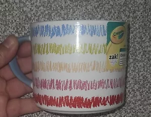 Crayola 15 once nuova con etichetta Tazza Camper Multicolore Rigato. - Foto 1 di 3