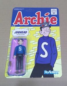 Super7 ReAction Figures Archie Comics Jughead 3.75” On Card and Unpunched!