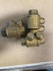 Itap Vannes - 3/8 " Brass female check valve with bleed ports  Roma 7-01362 - Picture 1 of 4