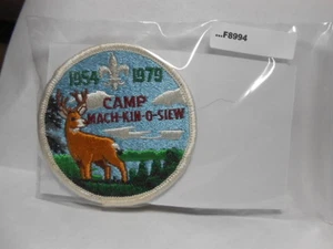 CAMP MACH-KIN-O-SIEW 1979 25 ANIVERSARIO F8994 - Imagen 1 de 1