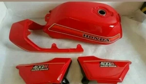 REPLACEMENT DECALS SUITABLE FOR HONDA SUPERDREAM CB250N CB400N ( RED BIKE ) - Picture 1 of 4