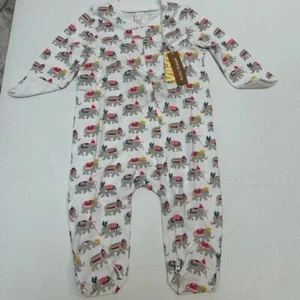 Pijama Roller Rabbit Nuevo con Etiquetas Niños Unisex Navidad Elefantes Una Pieza 6-9 Meses - Imagen 1 de 3