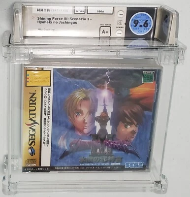 Shining Force III Scenario 3  SEGA Saturn WATA GRADED 9.6 READ DESCRIPTION  - Image 1 of 4