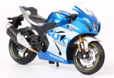 Suzuki GSX-R 1000 Bburago 1:18 Diecast con Piezas de Plástico Moto Réplica Foto 1 de 3