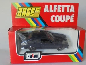 Alfa Romeo Alfetta GTV Coupe Dark Blue Polistil CE63 1/43 Diecast 1978 Mint - Picture 1 of 5