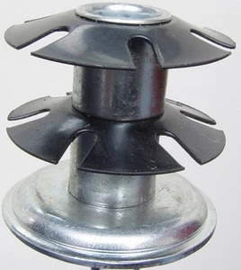 Oajen Metall Stern Typ Einsatz für 1-1/8" Außendurchmesser Rundrohr, 7/16" Loch, 20er Pack - Bild 1 von 2