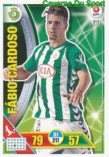 312 FABIO CARDOSO VITORIA SETUBAL RANGERS.FC CARD ADRENALYN LEAGUE 2017 PANINI