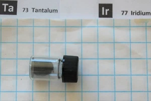 1 gram 33.6% Iridium / 66.4% Tantal super Alloy Pulver in Flasche - Picture 1 of 1