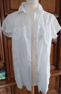 Bluse "C&A" Gr. XL Weiss - Bild 1 von 4