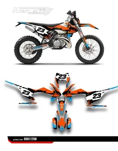 KIT DE CALCOMANÍAS FIT FOR KTM EXC XC 2017 2018 2019/SX 2016 2017 2017 2018 - Imagen 1 de 5
