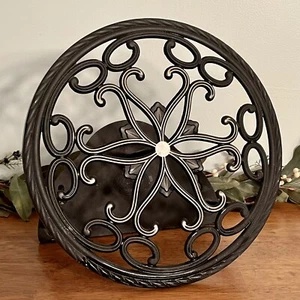 Liberty Garden Aluminum Decorative Wall Mount Butler Garden Hose Reel - 125ft. - Picture 1 of 12
