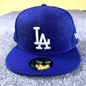 Los Angeles Dodgers MLB Cap New Era Neu mit Etikett 59Fifty eng anliegende Mütze 7 1/4 Farbmuster - Bild 1 von 13