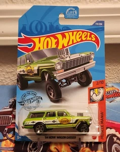 Hot Wheels 1964 Chevrolet Nova Wagon Gasser #2/10 2017 Muscle Mania/Malaysia  - Bild 1 von 3