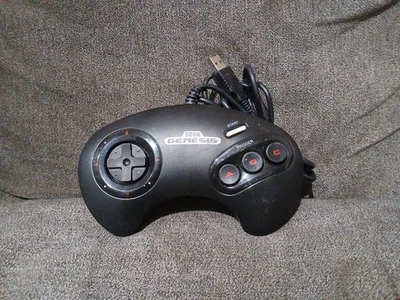 Sega Genesis Classic Wired USB Controller Model MK-16500 OEM - TESTED - Image 1 of 3