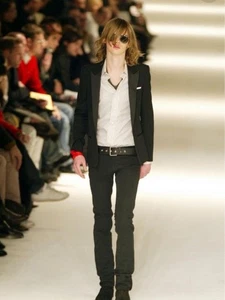 dior homme 04aw set-up slacks hose - Bild 1 von 6