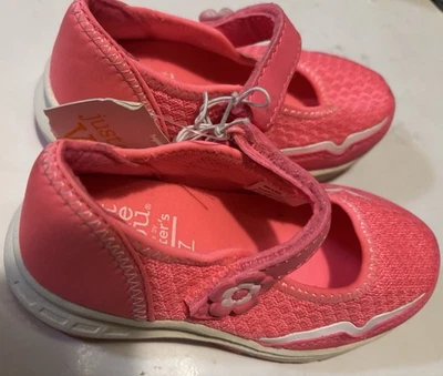 Zapatos rosas para niñas pequeñas con correa de Carters (Just One You) zapatos talla 7 Foto 1 de 4