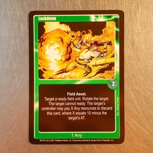 Juego de cartas coleccionables Rifts 2001 **bloqueo 1 cualquiera - Imagen 1 de 2