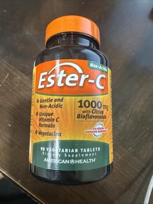 Ester-C with Citrus Bioflavonoids Capsules - 24-Hour Immune Support, Gentle O... - Image 1 of 2