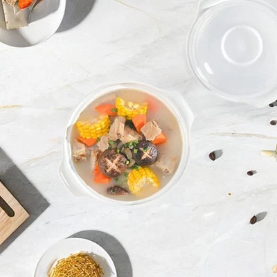 Mikrowelle Reiskocher Dampfgarer Mikrowellen-Kochgeschirr für Quinoa - Bild 1 von 4