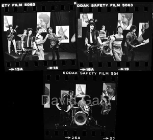 '81 The Rolling Stones Keith Richards Mick Jagger Gahr 35mm 3 Negative Lot A703 - Picture 1 of 1