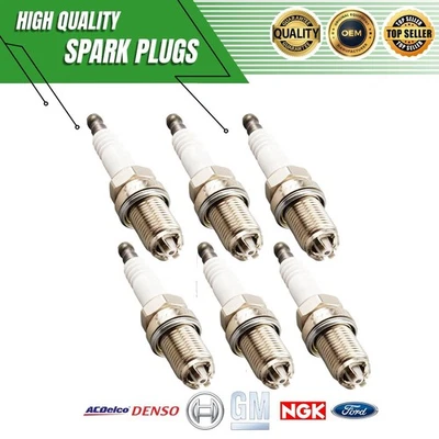 Genuine 6x Bosch Spark Plugs Fit 92-06 BMW 325is 325i 318i X3 X5 Z4 2.5L 3.0L l6 - Image 1 of 4