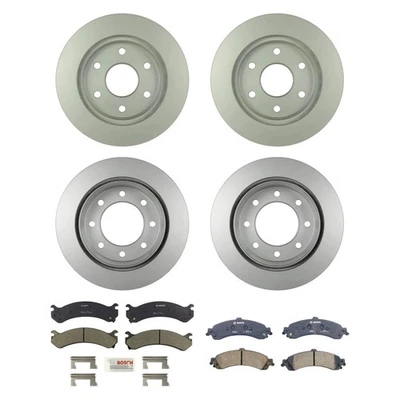 For GMC Sierra 1500 HD 03-05 Brake Kit QuietCast Premium Front & Rear Brake Kit - Image 1 of 4