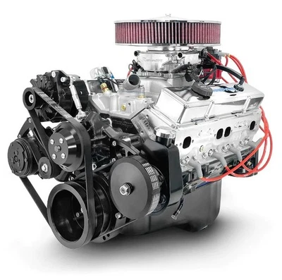 BluePrint Engines for 350CI GM Small Block Compatible Deluxe Dressed -EFI -Black - Image 1 of 4