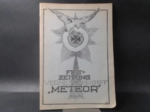 Festzeitung Vermessungsschiff "Meteor". Vermessungsschiff "Meteor" (Hg.): - Picture 1 of 5