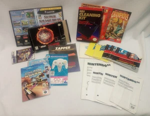 Nintendo Video Game Artwork Manuals Mario Bros NES N64 Gamecube - Read Desc - Picture 1 of 10