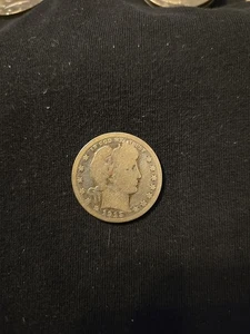 Silbermünze Barber Quarter USA 1915 P  - Bild 1 von 2
