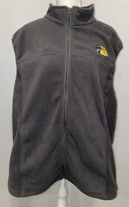 Bass Pro Shops Vest Mens XL Full Zip Gray Fleece Embroidered Logo Adult - Picture 1 of 5