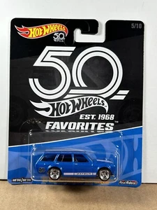 Hot Wheels 50 Favorites Real Riders ‘71 Datsun Bluebird 510 Wagon 5/10 HTF - Picture 1 of 4