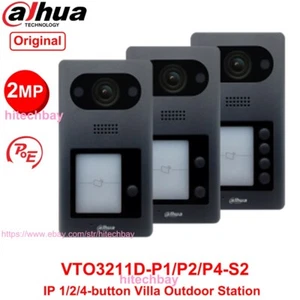VTO3211D-P1/P2/P4-S2 IP 1/2/4-button Villa Door Station IP Video Intercom APP - Picture 1 of 8