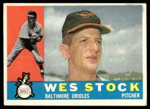1960 Topps Wes Stock novato Baltimore Orioles #481 - Imagen 1 de 2